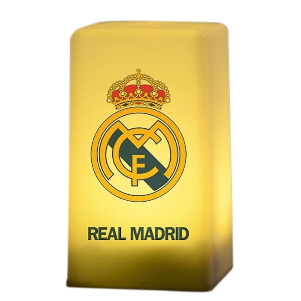 Fotboll Real Madrid Night Light Ornaments Bordslampa Souvenirer E