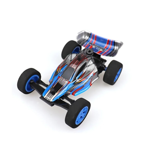 1/32 modell av terrängfordon leksak 2.4g multiplayer 4ch drift USB-laddning utgåva formelbil Blue