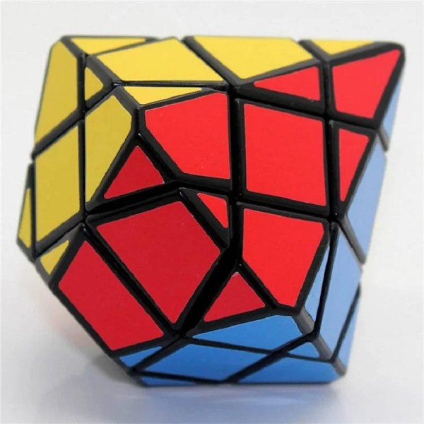 Diansheng 3X3X3 Diamant Magisk Kub Hexagonal Axis Form Dipyramid Cool Kub Figet Leksaker Pedagogiska Pussel Samlingar Infinity Cube