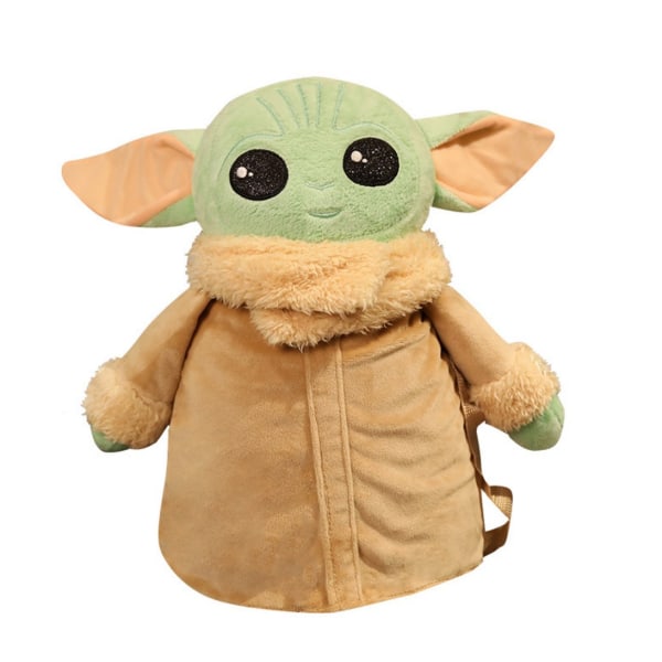 babyYoda Yoda baby koululaukku pehmolelureppu söpö aliennukke brown