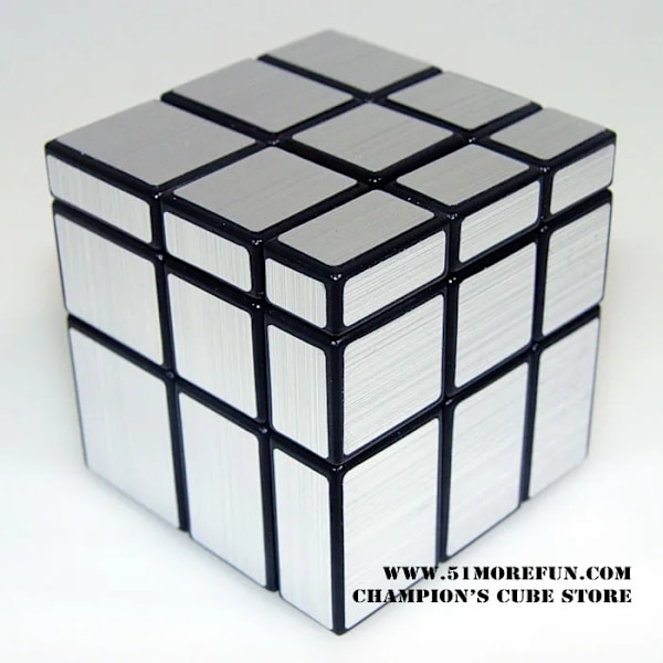 Sengso Shengshou 3X3X3 Pussel Magico Cubo 3X3 Smooth Mirror Cube Magic Cube 5.7Cm Twisty Pussel Kub Leksak För Barn black