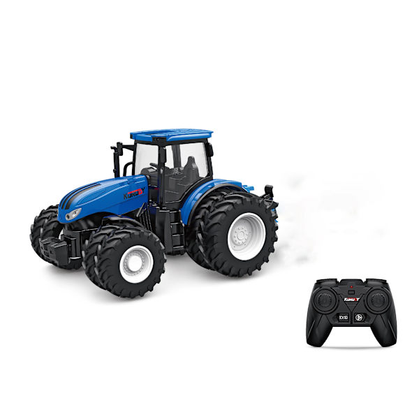1/24 skala RC lantbruks traktor släpvagn 2.4g fjärrkontroll simulerad ingenjörsbyggnads lastbil modell leksaker jordbruksmaskin 8 wheelB