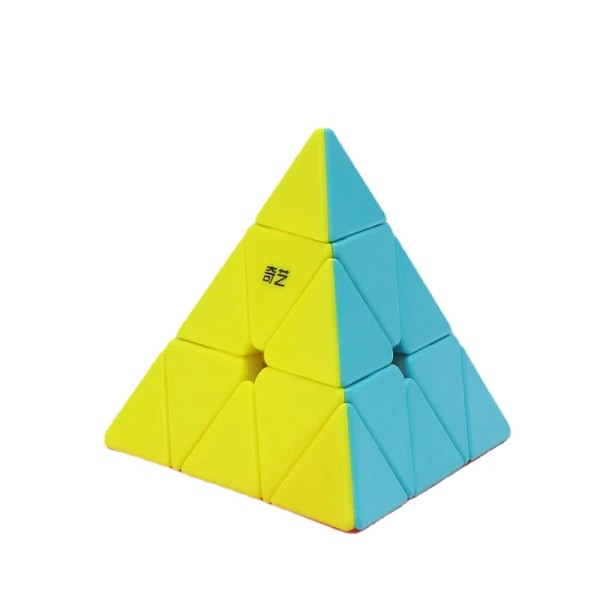 Pyramid Speed Cubes Rubix Professionella Magiska Kuber Hemmaspel Fidget Leksaker Cubo Magico Pussel För Barn Vuxna Rubic Kuber Stickerless