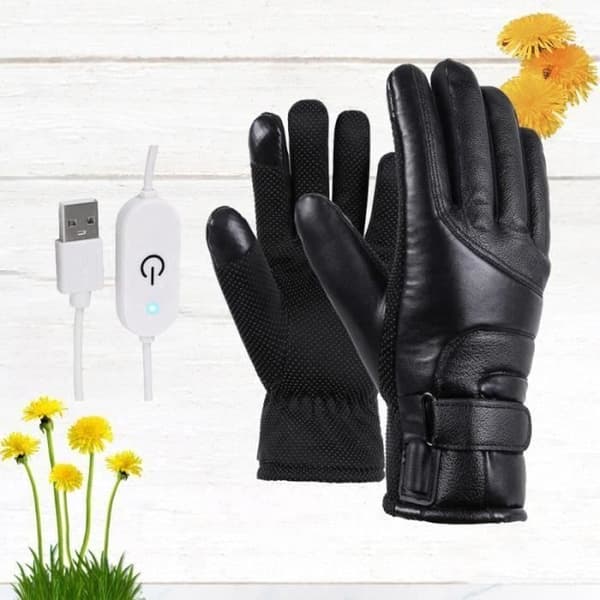 1 Par Vinter Motorcykelkörning Elektriska Värmehandskar Varma Usb Hög Värme 4 Hastighetskontroll Scooterhandskar