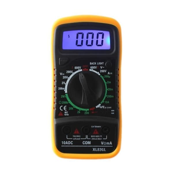 XL-830L Digital Voltmeter Amperemeter Ohmmeter Multimeter Volt AC DC Testmätare