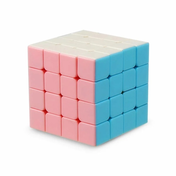 Macarons Magisk Kub 2X2 3X3 4X4 5X5 Pyraminxed Stickerless 3X3X3 Speed Cube Tecknad Neo Pussel Leksak För Barn 4x4 cube