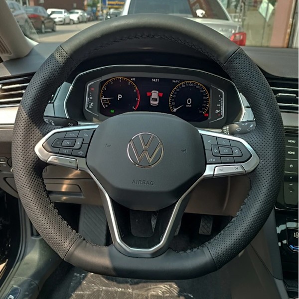 Rattöverdrag i konstläder för Volkswagen VW Passat B8 2019-2022 Golf 8 2020-2022
