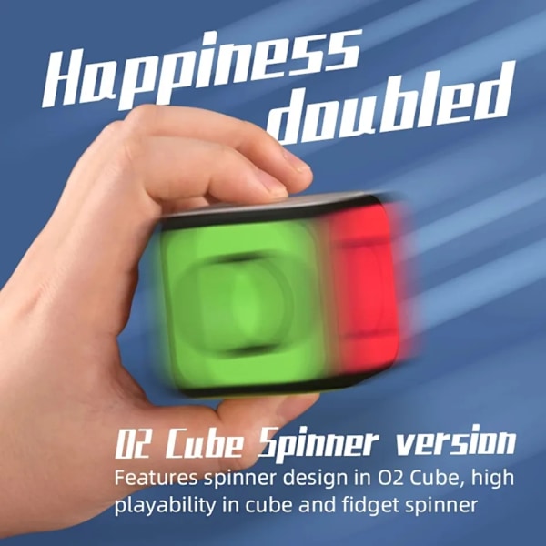 [Picube] O2 Cube Standard 1X1 Magisk Kub Pussel Spinner Magico Cubos Speedcube Pedagogisk Leksak För Barn Presentleksak Standard Version