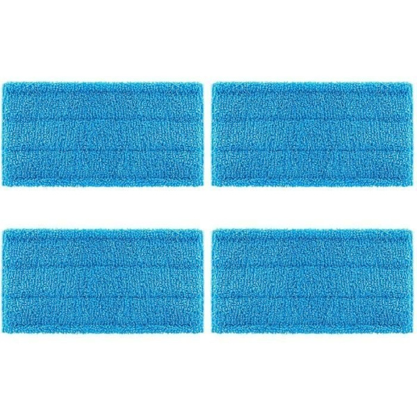 4 Mikrofiberdukar Kompatibla med Swiffer Wetjet Mopprefill För Swiffer Wetjet Tillverkade av Högkvalitativ Mikrofiber blue
