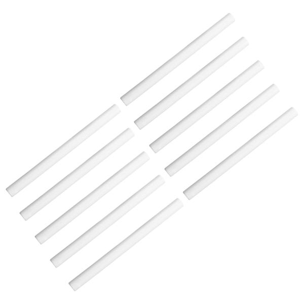 10 stk forseglingsvokspinner flerfarget små runde stempelverktøy for gjør-det-selv-invitasjoner kort konvolutter (hvit)