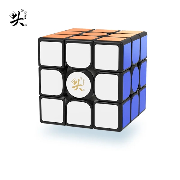 Dayan Tengyun V3M Magnetisk Magisk Speed Cube Stickerless Professionell Fidget Leksak Dayan Tengyun V3 M Cubo Magico Pussel Black
