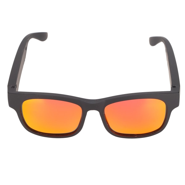 Smarte briller Stereo støyreduserende trådløse Bluetooth-solbriller med hodetelefoner for sykling Løping Kjøring FiskeBlendende gull