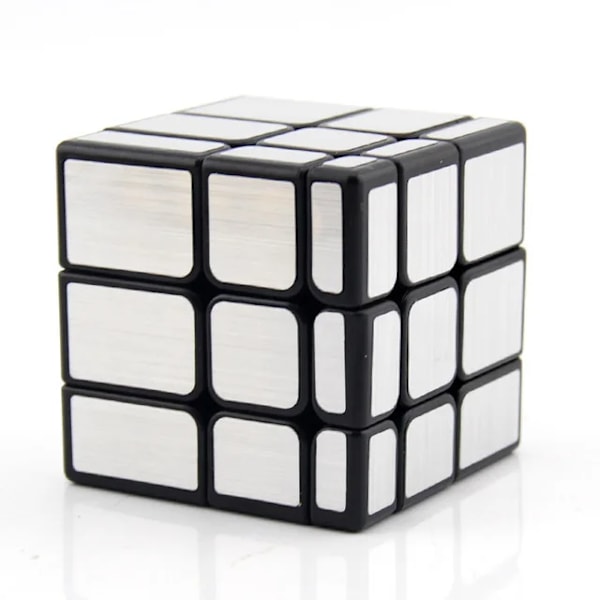 [Picube] 3X3 Magisk Spegel Kub Pussel Silver Guld Klistermärken Hastighetskuber Professionella Lärleksaker För Barn Present MoYu MIrror Sliver