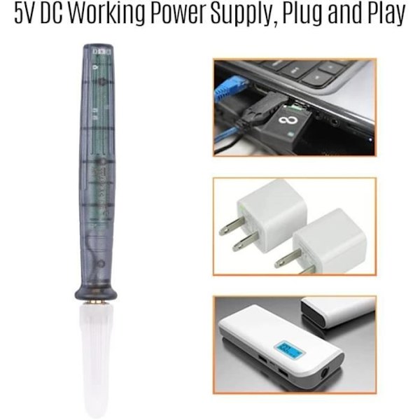 Mini USB Lödkolv Portabel DC5V Temperaturkontroll Elektrisk Kolv Penna Elektronisk Kolv Svetsverktyg [213]