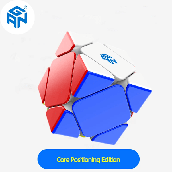 Skewb Magnetisk Speed Cube M Stickerless Skewb Speedcube 32 Magneter Förbättrad Version Professionell Magisk Kub Pussel Leksaker Standard