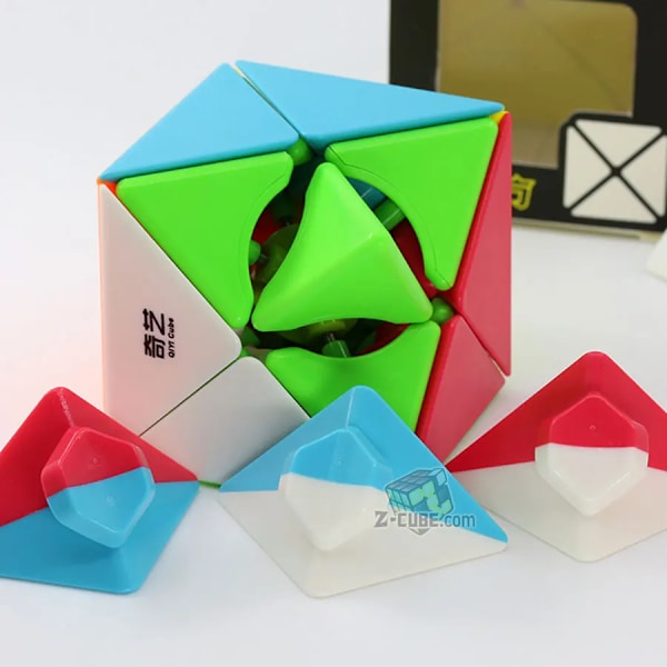 X Dino Cube 3X3X3 Magisk Hastighetskub Stickerless Professionell Antistress Pussel Fidget Leksaker Stressreducerande Leksaker Vuxen X cube Stickerl