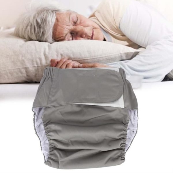 Vuxenblöjor - Estink - One Size - Vattentäta - Tvättbara - Bekväma gray