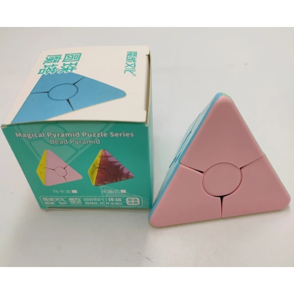 Triangel Pyraminx Lönnlöv Hörn Twist Pyraminx Boomerang Pärla Pyraminx Födelsedagspresentidé Förskolebarn Lärande Corner Twist