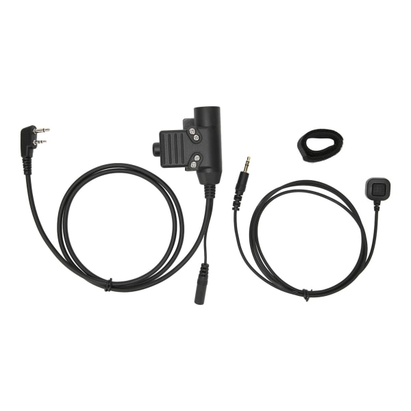 U94 PTT-system Håndfri Plug and Play PTT-adapter med fingermikrofon til Icom V8 V80 V82