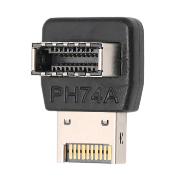 USB3.1 TYYPIN E sovitin Tietokoneen emolevy USB3.1 TYYPIN sovitin 90 asteen ohjauskyynärpää (PH74A)