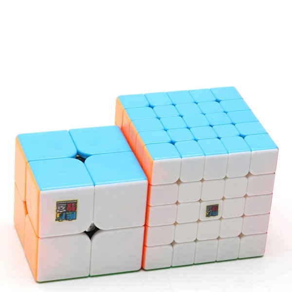 [Picube] 2X2 3X3 4X4 5X5 3C Speed Cube 2X2X2 3X3X3 4X4X4 5X5X5 Professionell 3C Barnpussel 3 MeiLong 25 bundle
