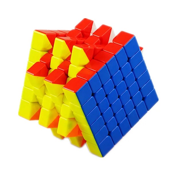Yj Mgc Version Series 2X2 3X3 4X4 5X5 6X6 7X7 Elite M Magnetisk Megaminxeds Magic Speedcube Cubo Magico Leksaker För Barn Present MGC 6X6 Stickerless