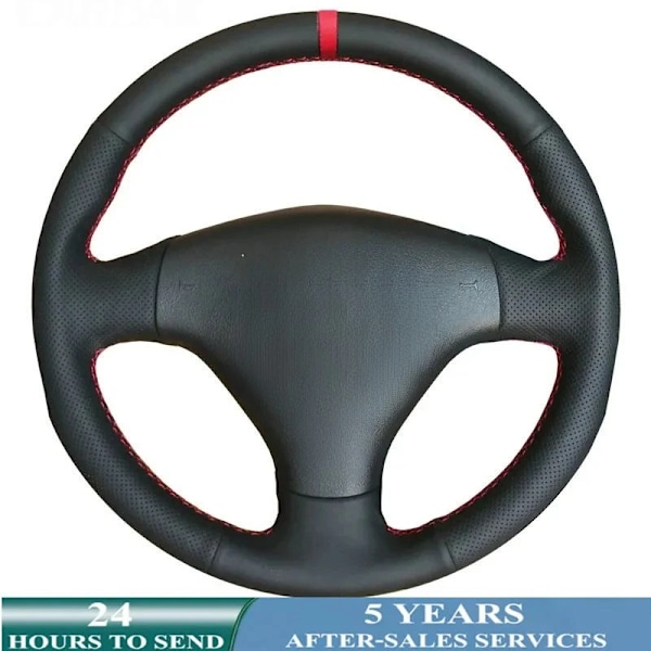 Skräddarsydd rattöverdrag i handsytt flätad läder för Audi A4 B6 2002 A3 3-ekrad 2000 2001 2003 Audi TT 1999-2005
