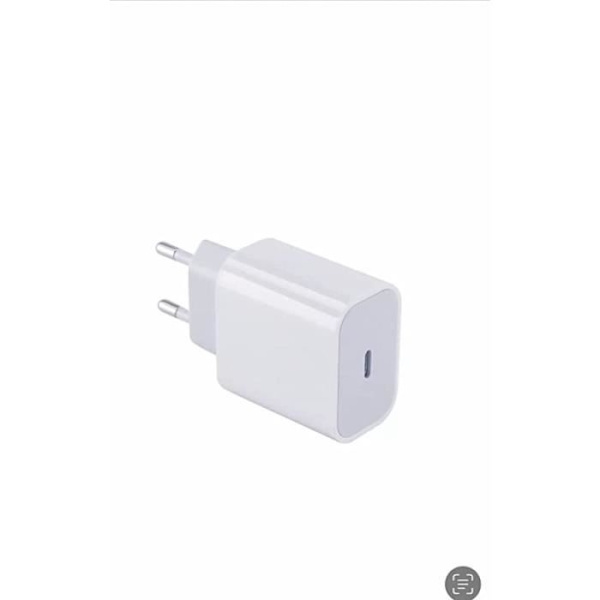 20W Snabbladdare - Zgeer - Usb C Adapter - Kompatibel Med Iphone Och Galaxy - Snabbladdning - Vit