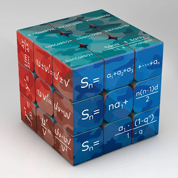 3X3X3 Magisk Puzzle Kub Matematik Kemi Element Fysisk Barn Puzzle Kub Med Bas Magico Cubo Barnpresenter Pedagogiska Leksaker Math2