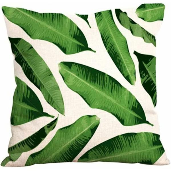 Vattentätt utomhuskuddöverdrag 45 x 45 cm, vattentätt spritt trädgårdskuddöverdrag för utomhusbänk