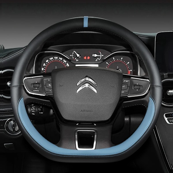 D-formad rattöverdrag för Citroën C3 II III 2009 - 2019 2020 C3 Aircross 2017 2018 2019 2020 2021 Berlingo 3 C4 Picasso 2 RED