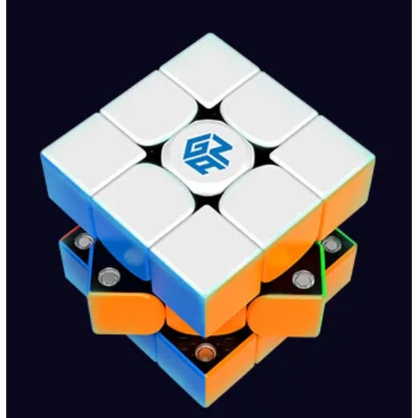 356 X V2 s 3X3 Magnetisk Speed Cube 3X3X3 356X Speedcube Professionell Magisk Kub Pussel Leksaker För Barn 356X V2 Stickerless