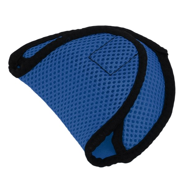 D Typ Mallet Putter Head Cover Vävd Golf Headcover Skyddsväska med fästtejp Blå
