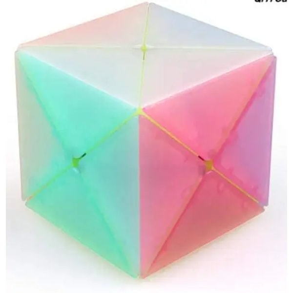 Dino Cube 3X3 Magic Speed Cubo X Cube Stickerless Professionellt Pussel Fidget Leksaker Barnpresenter jelly