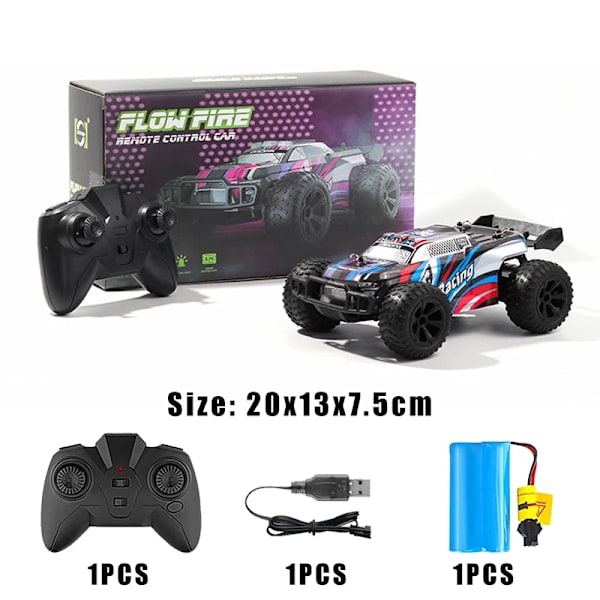 Sinovan Lätt Fjärrstyrd Bil Elektrisk Leksaksbil Present till Barn 2.4ghz Hög Hastighet RC Driftbilar för Barn Flickor Pojkar Leksaker Blue