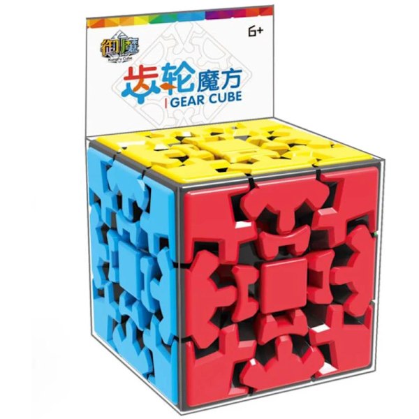 Nyaste Gear 3X3X3 Magic Cube Mofangge Speed Gear Pyramind Cylinder Sphere Professionell Cubo Magico Gear Pussel Serie Leksaker C