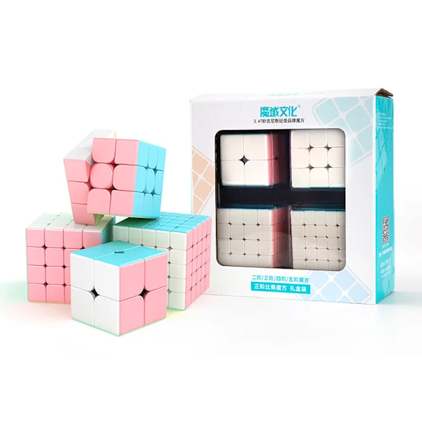 [Picube] 2X2 3X3 4X4 5X5 Presentask Kub 2X2X2 3X3X3 4X4X4 5X5X5 Magisk Kub Presentask Speed Bundle Pussel Kub MoYu 2345 Maracon