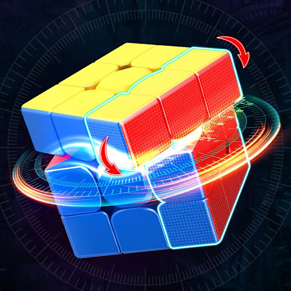 Magic Cube 큐브 Super Rs3M Maglev Magnet 3X3X3 Professionell Wca Tävlings Speeding Puzzle Cubing Ungersk 3X3 Cubo Magicos SuperRS3MBallCore