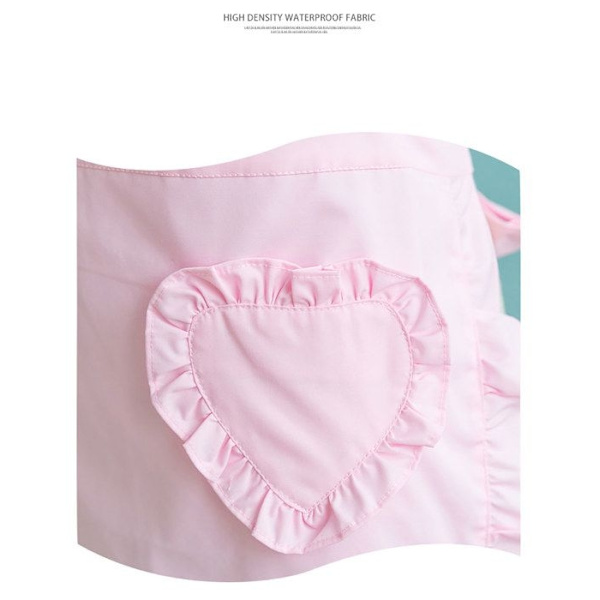 Sött förkläde för flickor och kvinnor (rosa)