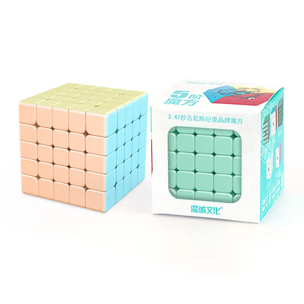 Marcaron Series Magic Cube 2X2 3X3 4X4 5X5 Pyramid Professionell Pedagogisk Cubo Magico Leksak Födelsedag Julklapp Macaron5