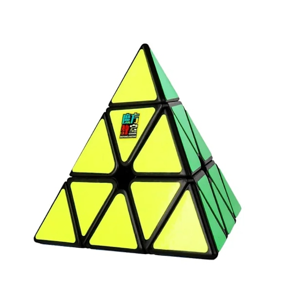 Professionell Speed Magic Cube 2X2 3X3 Pyramid Högkvalitativt Pussel Magic Cube Utbildning Lärande Cubo Magico Leksaker Pyramid C