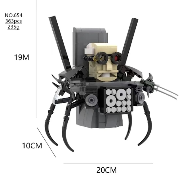 Skibidi Toalett Byggklossar Titans Kameraman TV Man Kvinna Titans Kameraman Speakerman Skibidi Toalett Tegel Speaker Man Leksak M0