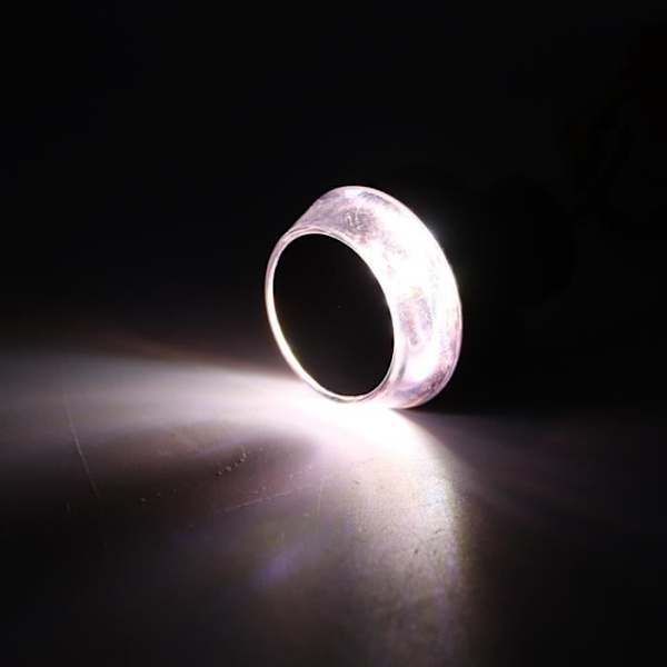 2st Motorcykel LED Styre Ljus Blinkers Indikator Ändgrepp Sidomarkering (Vit + Gult Ljus)
