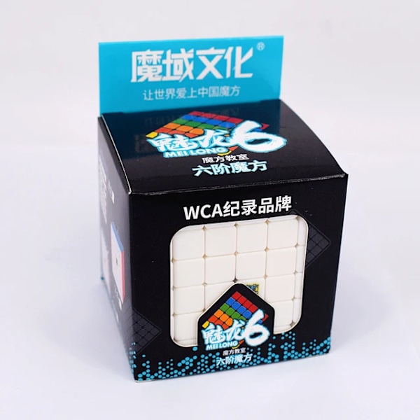 [Picube] 6X6X6 Speed Cube Cubo Magico Pussel Kuber 6X6 Magisk Kub 6X6X6 Pussel Kub Leksaker För Barn Black