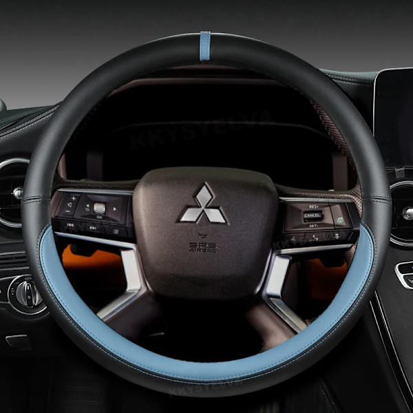 Rattstyrningsöverdrag för Mitsubishi Outlander 2022 L200 2022 Mirage ASX 2012-2019 Eclipse Cross 2017-2019 Biltillbehör BLUE