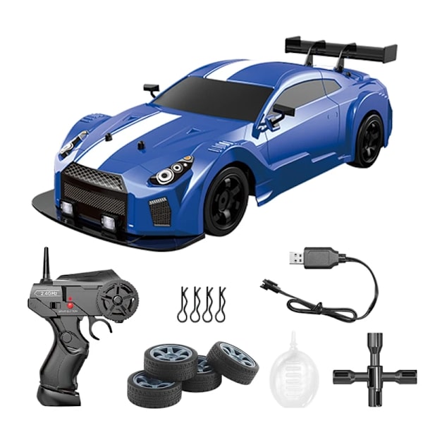1:16 fjärrstyrd bilmodell r/c driftbil leksak simulering fyrhjulsdrift leksak racingbil present barn vuxna leksaker 16A02