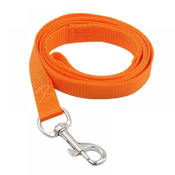 Koppel för husdjur - Orange - 12M (40Ft) X 2Cm