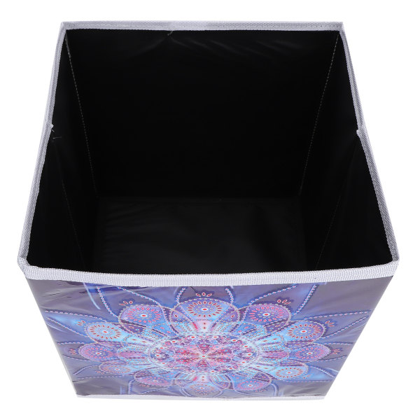 Blomstermønster DIY Diamond Painting Oppbevaringsboks Diamond Painting Kits Folding Storage Case