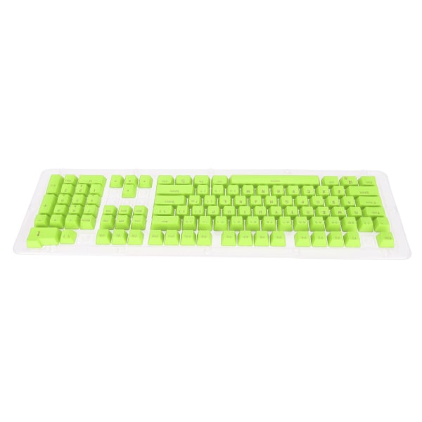 PBT Keycaps 106 Keys 2 Farve Sprøjtestøbning OEM Højde Lystransmission Custom Keycaps til Mekanisk KeyboardGrøn