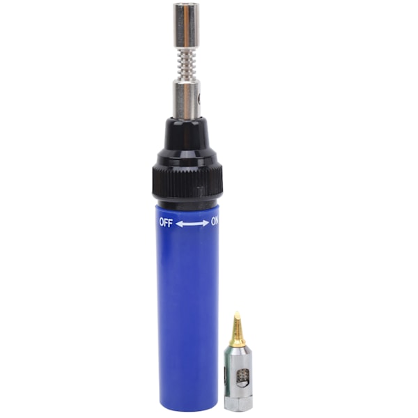 8ml Portable Gas Soldering Iron Pen MT100 Large Capacity Filler Welding Gun Service Tool(Bleu foncé )